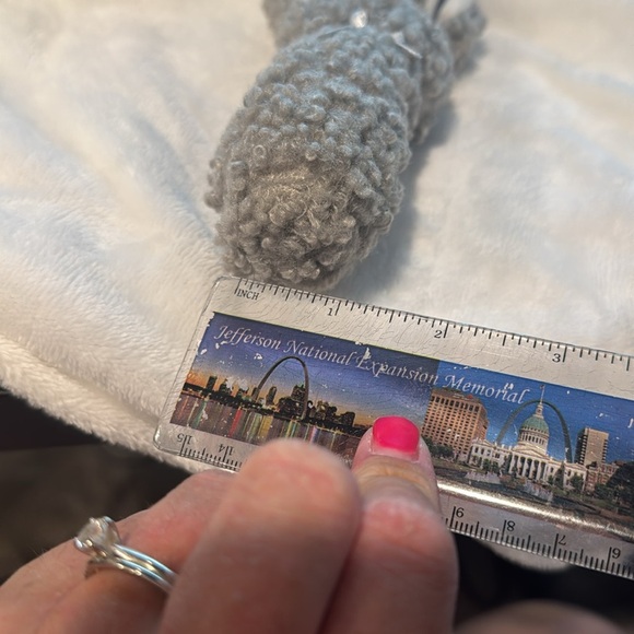 Woolly Bunnie Post Rattle gray STEPHAN BABY - Picture 8 of 8